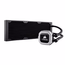 Corsair H150i PRO RGB 360mm Processeur Refroidisseur de liquide tout-en-un Noir, Gris - Vue supplémentaire 3