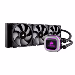 Corsair H150i PRO RGB 360mm Processeur Refroidisseur de liquide tout-en-un Noir, Gris - Vue supplémentaire 8