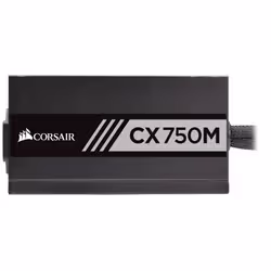 Corsair CX 750M unité d'alimentation d'énergie 750 W 20+4 pin ATX ATX Noir (CP-9020061-EU) - Vue supplémentaire 3
