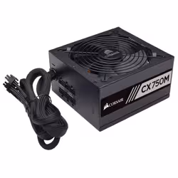 Corsair CX 750M unité d'alimentation d'énergie 750 W 20+4 pin ATX ATX Noir (CP-9020061-EU) - Vue supplémentaire 5