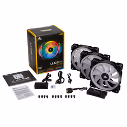 Corsair LL120 RGB Boitier PC Ventilateur 12 cm - Vue supplémentaire 4