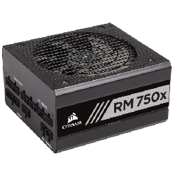 Corsair RM750x unité d'alimentation d'énergie 750 W 20+4 pin ATX ATX Noir (CP-9020179-EU)