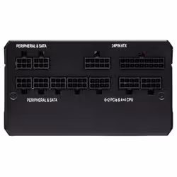 Corsair RM750x unité d'alimentation d'énergie 750 W 20+4 pin ATX ATX Noir (CP-9020179-EU) - Vue supplémentaire 5