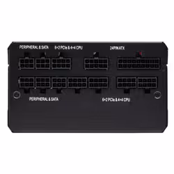 Corsair RM850x unité d'alimentation d'énergie 850 W 20+4 pin ATX ATX Noir (CP-9020180-EU) - Vue supplémentaire 6