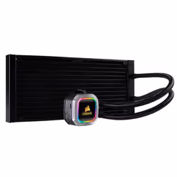 Corsair H115i Processeur Refroidisseur de liquide tout-en-un 14 cm Noir, Blanc - Vue supplémentaire 3