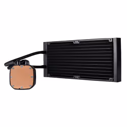 Corsair H100i Processeur Refroidisseur de liquide tout-en-un 12 cm Noir, Blanc - Vue supplémentaire 4