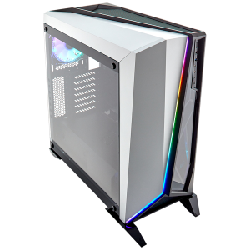 Corsair Carbide SPEC-OMEGA RGB Midi Tower Noir, Blanc