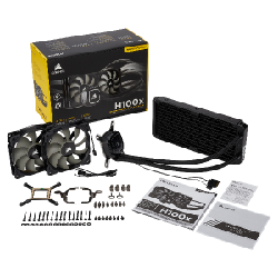 Corsair H100x Processeur All-in-one liquid cooler 12 cm