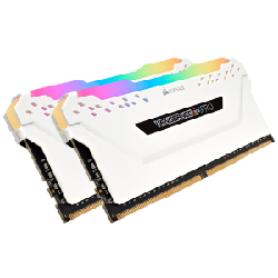 Corsair Vengeance CMW16GX4M2C3200C16W Barrette Mémoire 16 Go 2 x 8 Go DDR4 3200 MHz