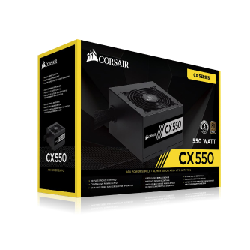 Corsair CX550 unité d'alimentation d'énergie 550 W 24-pin ATX ATX Noir