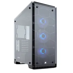 Corsair Crystal 570X Midi Tower Noir, Transparent