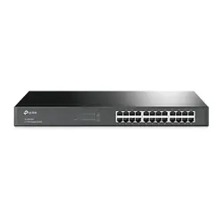 TP-Link TL-SG1024 Non-géré Gigabit Ethernet (10/100/1000) 1U Noir