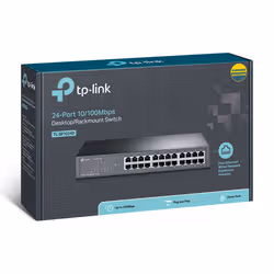TP-Link TL-SF1024D commutateur réseau Fast Ethernet (10/100) Noir (TL-SF1024D) - Vue supplémentaire 4
