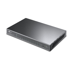 TP-LINK TL-SG2210P commutateur réseau Géré L2/L4 Gigabit Ethernet (10/100/1000) Connexion Ethernet, supportant l'alimentation via ce port (PoE) Noir (TL-SG2210P)