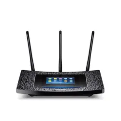 TP-Link RE590T prolongateur réseau Émetteur réseau Noir 10, 100, 1000 Mbit/s