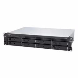 Synology RackStation RS1226+ serveur de stockage NAS Rack (2 U) AMD Ryzen V1500B 4 Go DDR4 0 To Synology DSM Noir - Vue supplémentaire 2