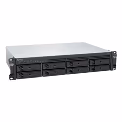 Synology RackStation RS1226+ serveur de stockage NAS Rack (2 U) AMD Ryzen V1500B 4 Go DDR4 0 To Synology DSM Noir - Vue supplémentaire 6