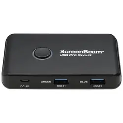 ScreenBeam USB Pro Switch Interrupteur Noir 1 pièce(s)