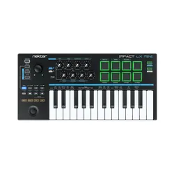 Nektar Impact LX Mini clavier MIDI 25 touche(s) USB Noir