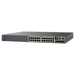 Cisco Catalyst 2960-S Géré L2 Gigabit Ethernet (10/100/1000) Connexion Ethernet, supportant l'alimentation via ce port (PoE) 1U Noir