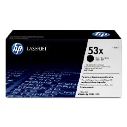 HP 53X toner LaserJet noir grande capacité authentique
