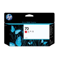 HP 70 cartouche d'encre DesignJet rouge, 130 ml