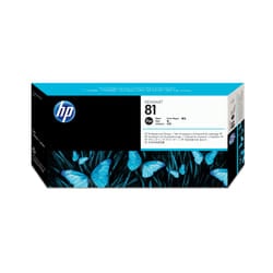 HP 81 tête d'impression encre teintée noir et dispositif de nettoyage de tête d'impression DesignJet