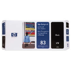 HP 83 tête d'impression UV et dispositif de nettoyage de tête d'impression DesignJet noire