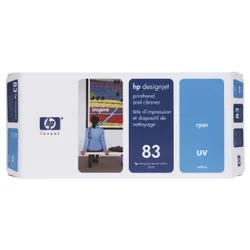 HP 83 tête d'impression UV et dispositif de nettoyage de tête d'impression DesignJet cyan