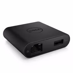 DELL DA200 station d'accueil Avec fil USB 3.2 Gen 1 (3.1 Gen 1) Type-C Noir - Vue supplémentaire 4