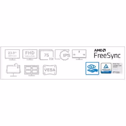 DELL S Series S2421HN LED display 60,5 cm (23.8") 1920 x 1080 pixels Full HD LCD Gris - Vue supplémentaire 14