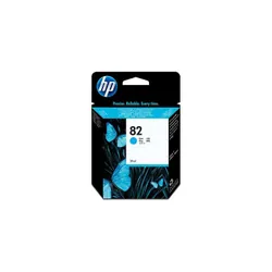 HP 82 28-ml Cyan DesignJet Ink Cartridge cartouche d'encreOriginal