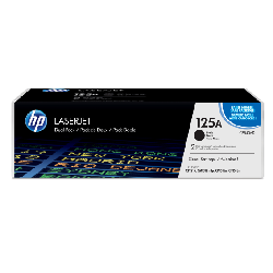 HP 125A pack de 2 toners LaserJet noir authentiques