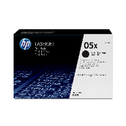 HP 05X pack de 2 toners LaserJet noir grande capacité authentiques