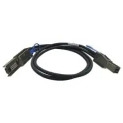 QNAP CAB-SAS20M-8644-8088 câble Serial Attached SCSI (SAS) 2 m Noir, Métallique