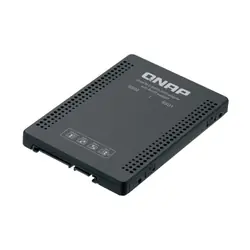 QNAP QDA-A2MAR Boîtier de disques de stockage Enceinte ssd Noir M.2