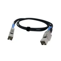 QNAP CAB-PCIE10M-8644-4X câble Serial Attached SCSI (SAS) 1 m Noir