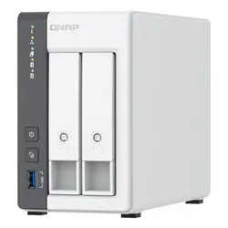 QNAP TS-216G serveur de stockage NAS Tower Cortex-A Cortex-A55 4 Go HDD Blanc