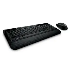 Microsoft Wireless Desktop 2000 clavier Souris incluse Bureau RF sans fil QWERTY US International Noir