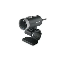 Microsoft LifeCam Cinema webcam 1 MP 1280 x 720 pixels USB 2.0 Noir, Argent
