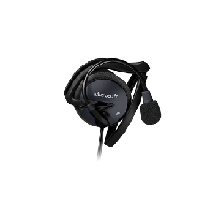 Microsoft LifeChat LX-2000 Casque Avec fil Minerve Appels/Musique Noir
