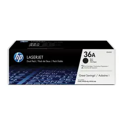 HP 36A pack de 2 toners LaserJet noir authentiques