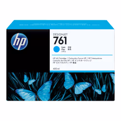 HP 761 cartouche d'encre DesignJet cyan, 400 ml