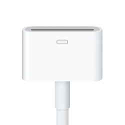 Apple MD824ZM/A câble Lightning 0,2 m Blanc