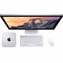 Apple Mac mini Nettop 8 Go 1 To Fusion Drive Mac OS X 10.10 Yosemite Mini PC Argent - Vue supplémentaire 9