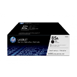 HP 85A pack de 2 toners LaserJet noir authentiques (CE285AD)