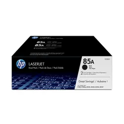HP 85A pack de 2 toners LaserJet noir authentiques (CE285AD)