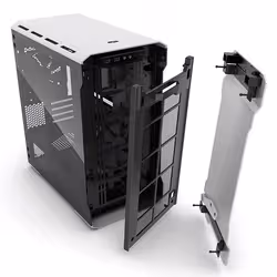 Phanteks Enthoo Evolv mATX Micro Tower Argent - Vue supplémentaire 10