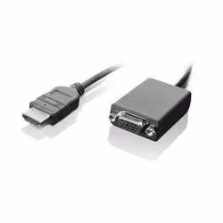 Lenovo HDMI / VGA 0,20 m Noir (0B47069) - Vue supplémentaire 2