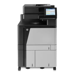 HP Color LaserJet Enterprise Flow Imprimante multifonction Color LaserJet, flux Enterprise M880z+, Impression, copie, scan, fax, Chargeur automatique de documents de 200 feuilles; Impression USB en façade; Numérisation vers e-mail/PDF; Impression recto-verso